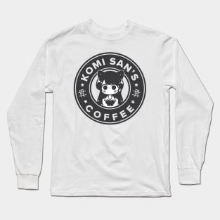 Komi_san coffee Long Sleeve T-Shirt